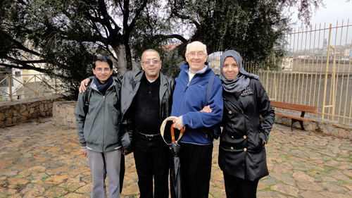 Three Augustinians visit Thagaste in Algeria