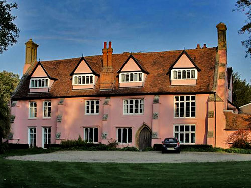 The main building today, painted in the traditional Suffolk colour.