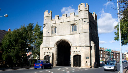 The Old South Gate at King's Lynn in Norfolk, England