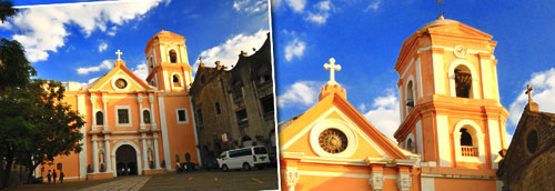 San Agustin, Manila. Diego de Hererra knew the earlier church there.