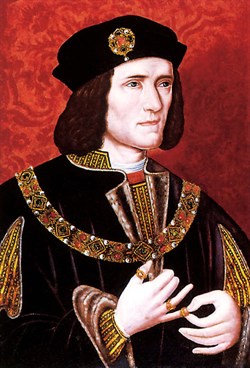 Richard III, king in 1483-1485