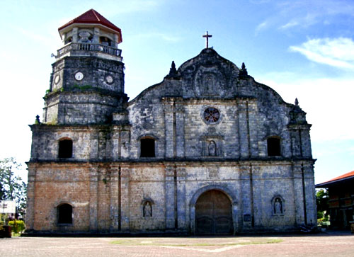St Monica's Church on Panay Island, Philippines