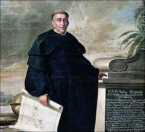 Friar Andrés de Urdaneta osa - formerly  a soldier, ship captain & explorer
