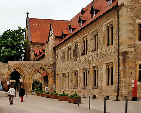 The former Augustinian monastery at Erfurt, now in Lutheran hands