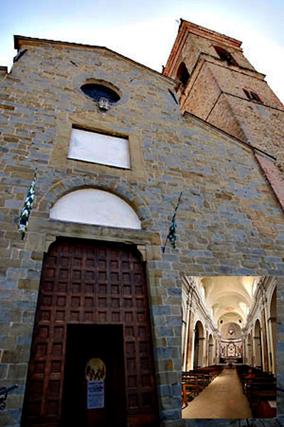 Church of St Augustine (Sant'Agostino) at Arezzo, Italy