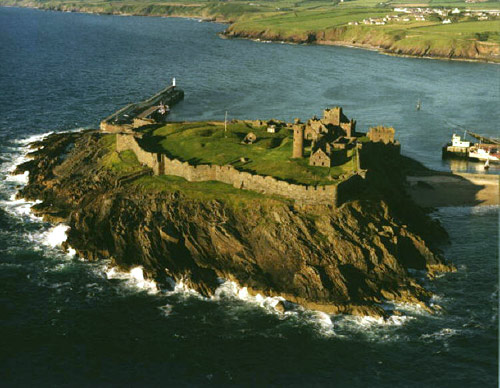 Eleanor’s final place of exile, Peel Castle, off the isolated Isle of Man