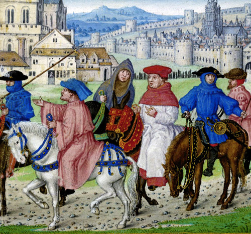 From the Canterbury Tales by Geoffrey Chaucer, published in 1475