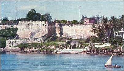 Fort Jesus, built by the Portugese, Mombasa, Kenya