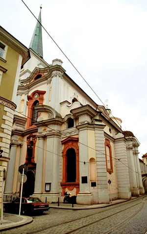 St Thomas Church, in central Prague, conducted by the Augustinians