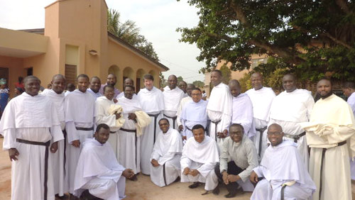 Some Nigerian Augustinians at a Eucharistic celebration