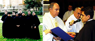 Spanish newly-professed Augustinians
