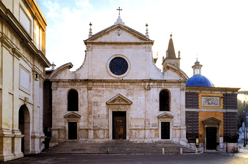 Church of S. Maria del Popolo next to the Roman Wall (See paragraph below)