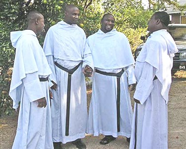 Young Nigerian friars