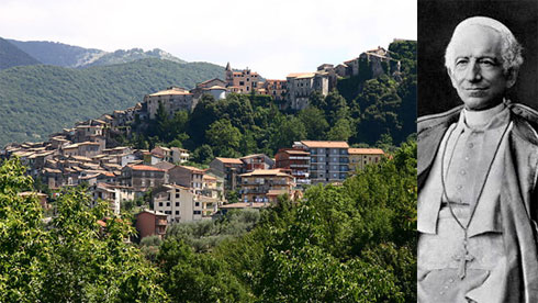 The home town of Pope Leo XIII, Carpineto, Italy, 