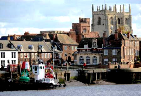 Part of King's Lynn in recent times